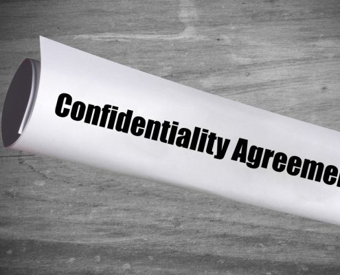 a confidentiality agreement legal document
