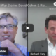 David Cohen interviewing Richard Vary durnig his podcast, Kidon IP War Stories